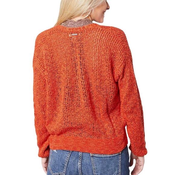 Billabong Sweet Bliss Surplice Sweater - Size Large - Picture 4 of 7